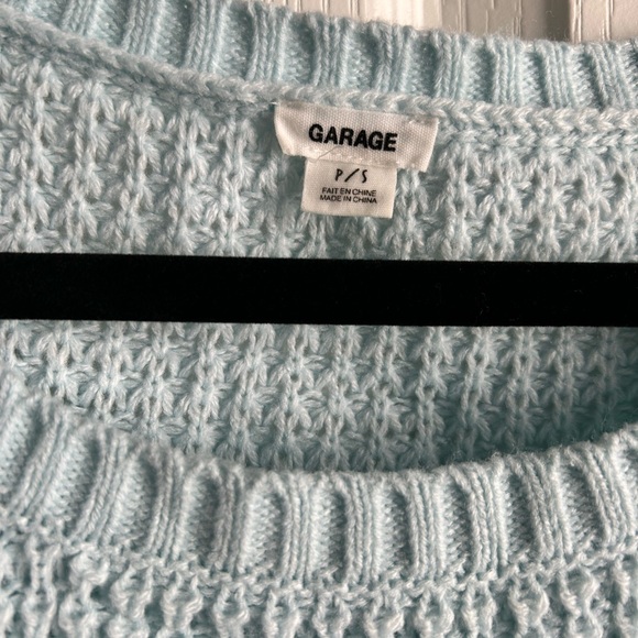 Garage Chunky Knit Cropped Sweater - Picture 2 of 4